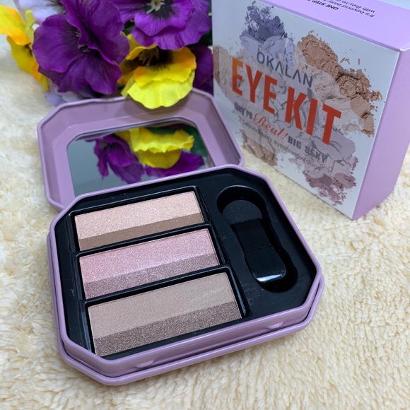 Okalan Other - OKALAN Eye Kit Eyeshadow Duos Brown Rose